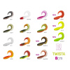 Umělá nástraha Delphin TWISTA UVs / 5ks 8cm/MudGOLD