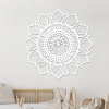 drevo zivota Drevená mandala na stenu ŠŤASTIA Farebný vzor: Biela, Priemer: 40