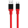 Tactical Fat Man kábel USB-A/USB-C 60 W, 1 m, červený 57983117386