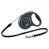 flexi Black Design S lanko 5m modrá do 12kg