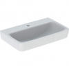 Geberit Selnova Compact - Umývadlo 650x400 mm, bez prepadu, otvor na batériu, biela 501.891.00.7