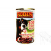 Habeo Konzerva ROBIN Morková kosť 1200 g Počet kusov: 8ks/1200g