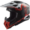 LS2 Helmets LS2 MX703 C X-FORCE VICTORY RED WHITE-06 - XS