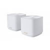 ASUS ZenWiFi XD5 (W-2-PK) Dvojpásmový (2,4 ghz/5 ghz) Wi-Fi 6 (802.11ax) Biela Vnútorný (90IG0750-MO3B40)