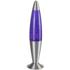 Rabalux Glitter2 stolová lampa 1x25 W priehľadná-fialová-strieborná 76115