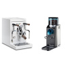 Biepi Sara PID QV, total white + Rancilio Rocky Doserless