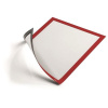 Durable Magnetický panel Duraframe, A4, červený, 5 ks