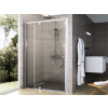 Ravak PIVOT PDOP2 2-dielne sprchové dvere do niky otočné 100x190, Satin,Transpar+vešiak 03GA0U00Z1