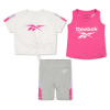 Reebok Reebok Blk Bike 3Pcs Bb99 Atomic Pink 18-24 mesiacov