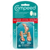 Compeed NÁPLASŤ na pľuzgiere MIX (2x stredná na päty + 2x malá + malá na prsty) 5 ks