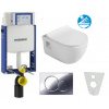 Geberit SET Kombifix 110.302.00.5 +WCzávesné Sapho BRILLA Rimless +sedSC+Sigma01 ChrómLesk 110.302.00.5BRILLAChrom