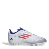 adidas F50 Club Childrens Firm Ground Football Boots White/Red/Blue C10 (28)