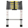 GEKO Hliníkový teleskopický rebrík 2,6 m 150 kg