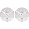MikroTik RBLHGG-60adkit, Wireless Wire Dish, 60GHz, L3, kompletní spoj