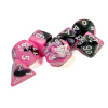 Sada kociek na RPG: Chessex - Gemini Black-pink White (7 ks)