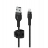 Belkin kábel Boost Charge Pro Flex USB-A to Lightning 2m - Black (CAA010bt2MBK)