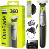 HOLIACI STROJČEK PHILIPS ONE BLADE 360 NA HOLENIE FÚZOV SUCHO MOKRO 5v1