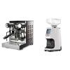 Rocket Espresso Appartamento TCA, copper + Eureka Atom 60, white