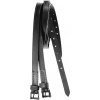JM Remienky k španielskym ostrohám JM, pár, čierne