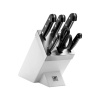 Samoostriaci blok na nože Zwilling Gourmet 7 ks, biely, 36133-310