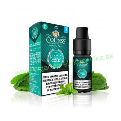 E-liquid Colinss 10ml : Magic Cold (Mäta) 12mg