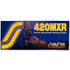 reťaz 420MXR, SUNSTAR (bezokrúžok, farba zlatá, 104 článkov)
