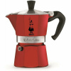 Moka Kanvica Bialetti 0004942/NP 3 Šálky Červená Aluminium