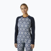 Dámska termo mikina Helly Hansen Lifa Merino Midweight Gra Crew navy star pixel