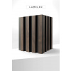 LAMELIO wall panels-VASCO dub zlatý, dub craft, orech, ukončovacie lišty, tmel VASCO: VASCO orech-O lišta