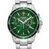 Hodinky Swiss Alpine Military 7089.9134 Chronograph Mens Watch 44mm 10ATM