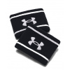 Potítko Under Armour Striped Performance Terry Wristbands - Čierny