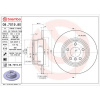 BREMBO Brzdový kotúč BREMBO 08.7019.81