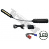 TRIUMF COB LED pracovná lampa, ohybný krk