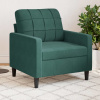 zahrada-XL Kreslo zelené 60 cm zamat 4007606