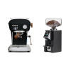 Ascaso Dream PID, Dark Black + Eureka Mignon Specialita Smart, CR black