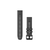 Garmin Silikonový remienok QuickFit 22 - Graphite