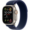 Apple Watch Ultra 2 GPS + Cellular 49mm Natural Titanium Case with Blue Trail Loop - S/M MX4J3CS/A