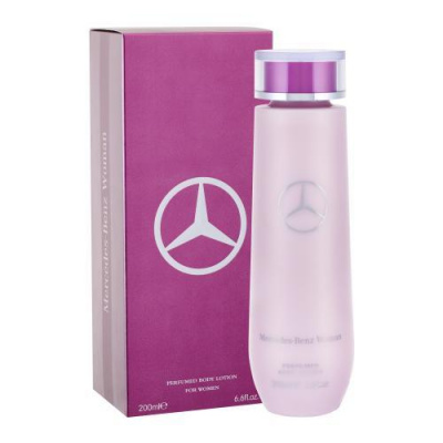 Mercedes-Benz Mercedes-Benz Woman EDP Fragrance telové mlieko s kvetinovou a vanilkovou vôňou 200 ml pre ženy