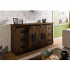 Bighome - Komoda mango 170x45x90 hnedá lakovaná IRON