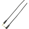 SpeaKa Professional SP-7870060 jack audio prepojovací kábel [1x jack zástrčka 3,5 mm - 1x jack zástrčka 3,5 mm] 1.00 m čierna pozlátené kontakty, SuperSoft; SP-7870060