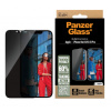 PanzerGlass pre iPhone 17e/16e/14/13/13 Pro - Tvrdené sklo UWF Privacy - Čierne