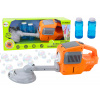 LEAN TOYS Stroj na bubliny - Vyžínač na trávu, oranžový