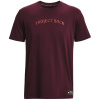 Under Armour Project Rock pánske tričko Dark Maroon M