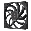 SilverStone SST-AS140B Air Slimmer 140 PWM Fan - Black SST-AS140B