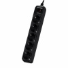 Loom in Bloom Predlžovací Kábel s 5 Zásuvkami a Vypínačom Cyberpower B0520SC0-DE (1,8 m)