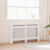 vidaXL Biely kryt na radiátor z MDF 152 cm