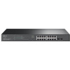TP-Link TL-SG2218P - 18-portový gigabitový inteligentný switch JetStream so 16 portami PoE+/ 2x Gigabit SFP Sloty