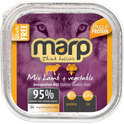 Vanička marp Mix Lamb + vegetable 100 g (krmivo pre psa)