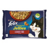 Nestlé FELIX Sensations cat Multipack hovädzie & kura v želé kapsička 4x85 g (Nestlé FELIX Sensations cat Multipack hovädzie & kura v želé kapsička 4x85 g)