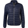 James & Nicholson | JN 1139 Dámska páperová bunda_02.1139 Farba: Navy/Silver, Veľkosť: M